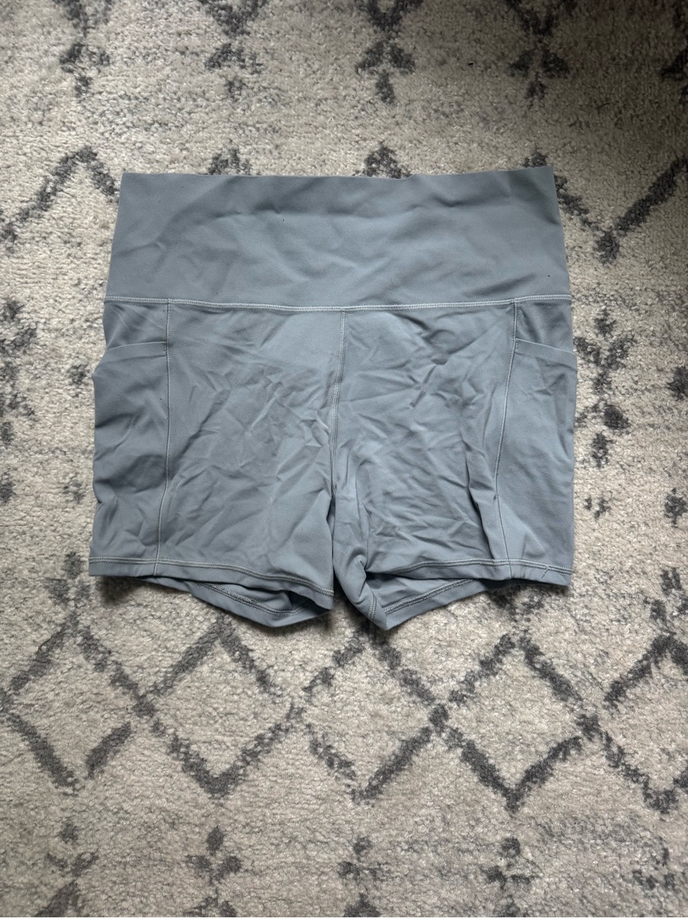 Athleta High-Waist Women's Active Shorts - Slate Gray